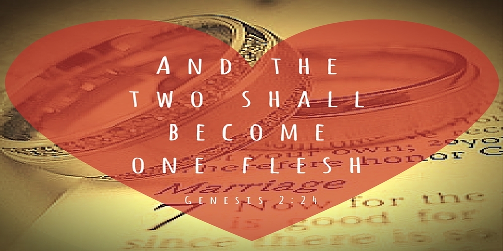 Two Shall Become One Flesh